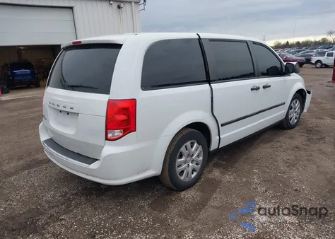 2014 Dodge Grand Caravan American Value Pkg from USA, damaged, VIN 2C4RDGBG7ER365576